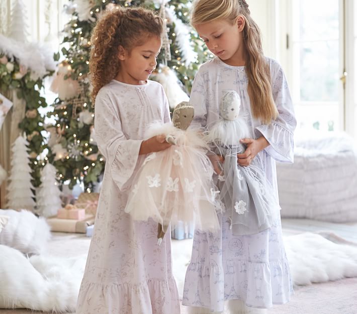 Monique Lhuillier Paris Toile Girls' Nightgown Pottery Barn Kids
