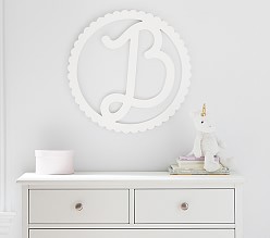 Personalized Scallop Initial