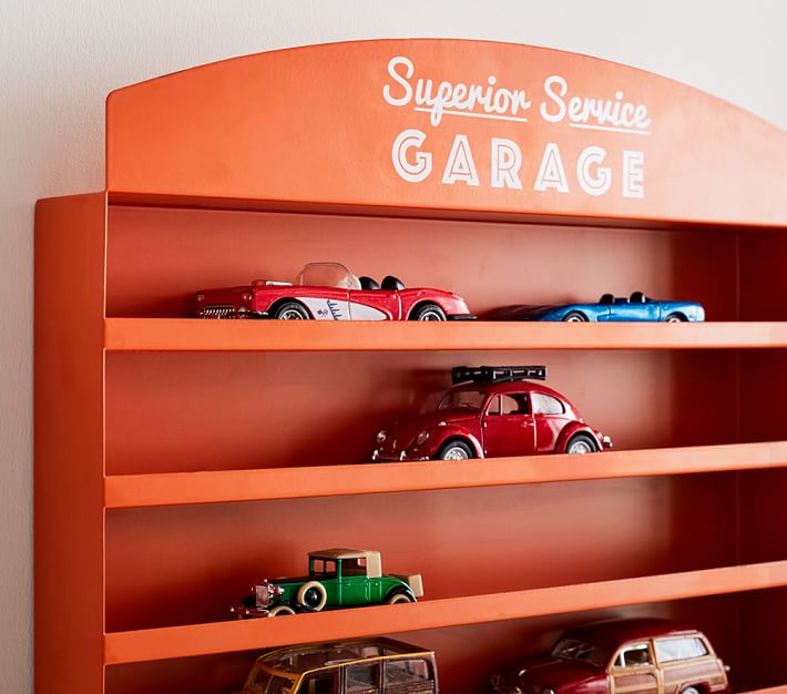 Car Garage Kids Wall Shelf Pottery Barn Kids