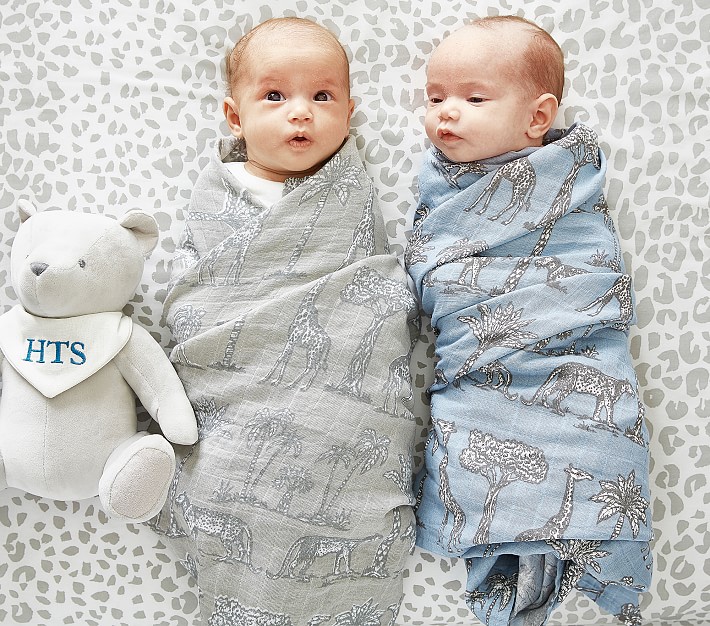Grand System Baby Swaddle Set Of 3 Pottery Barn Kids
