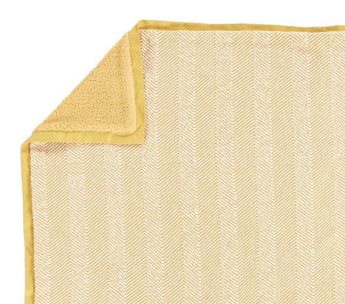 west elm x pbk Tweed Sherpa Modern Baby Blanket Pottery Barn Kids