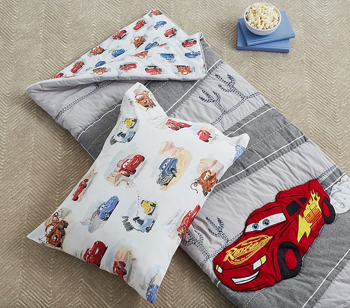 Disney cars shop sleeping bag