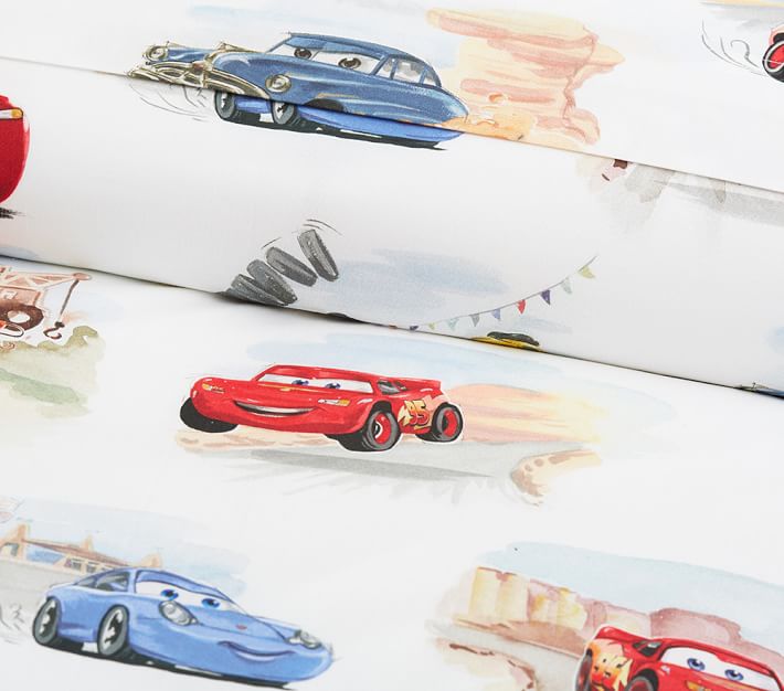 Disney•Pixar Cars Toddler Duvet Cover Pottery Barn Kids