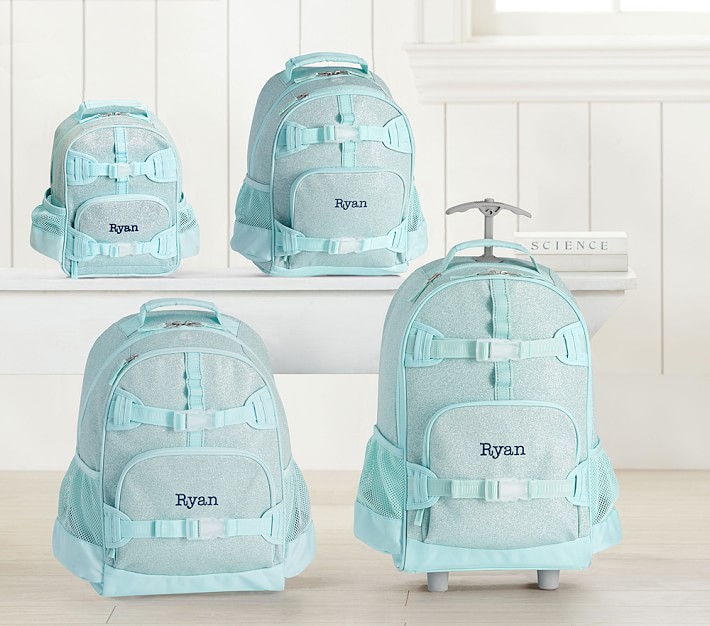 Blue hotsell sparkle backpack