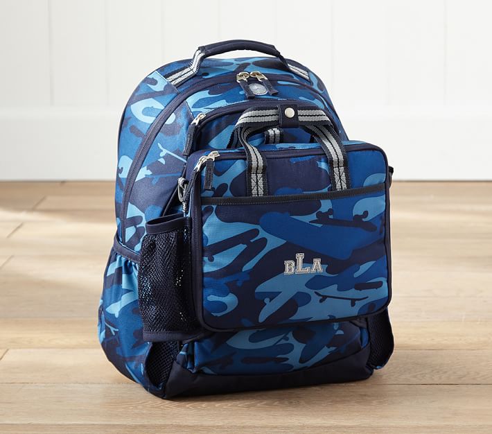 Mackenzie Blue Dino Boys Backpacks | Pottery Barn Kids