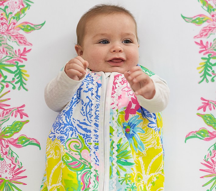 Lilly pulitzer sale swaddle blanket