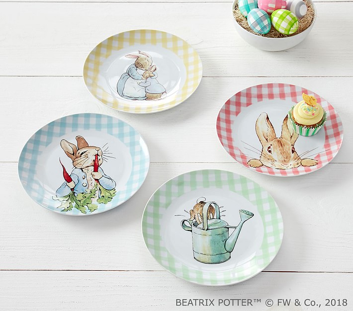 Pottery barn shop kids plates