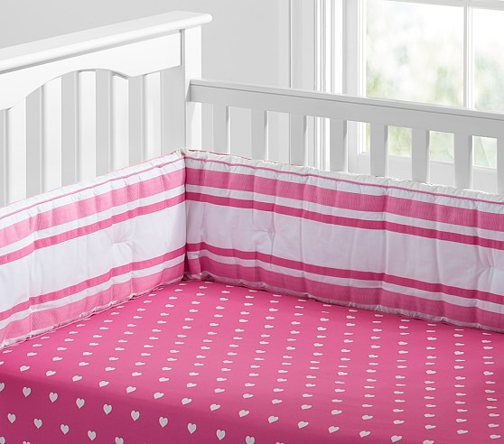 Heart Crib Sheets | Pottery Barn Kids