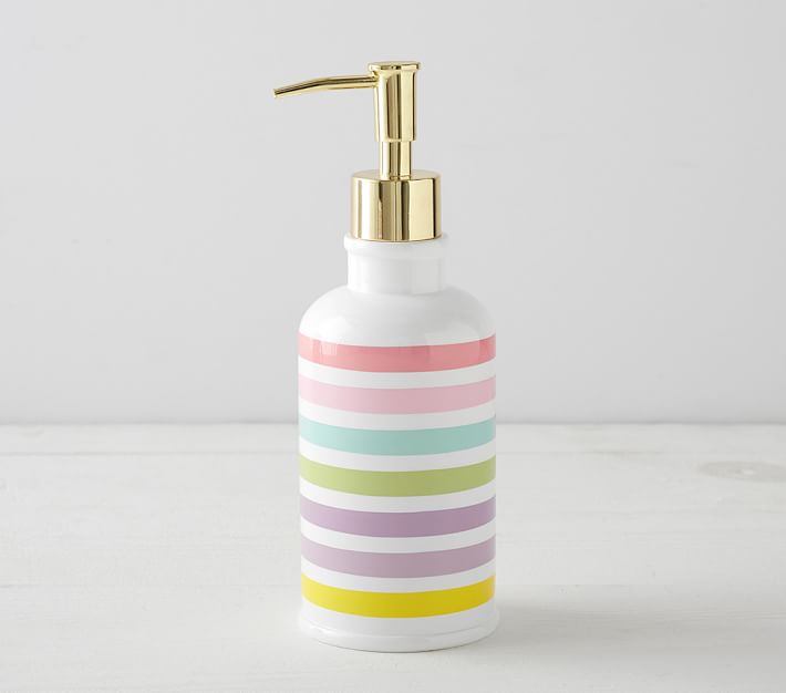 Rainbow Kids Bathroom Set Pottery Barn Kids