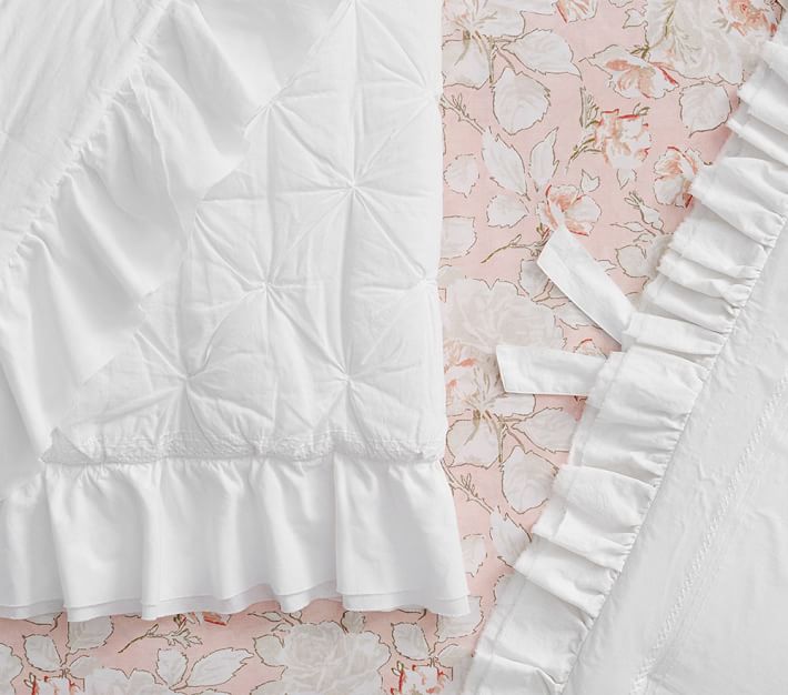 Sadie Ruffle Crib Bedding Sets Pottery Barn Kids