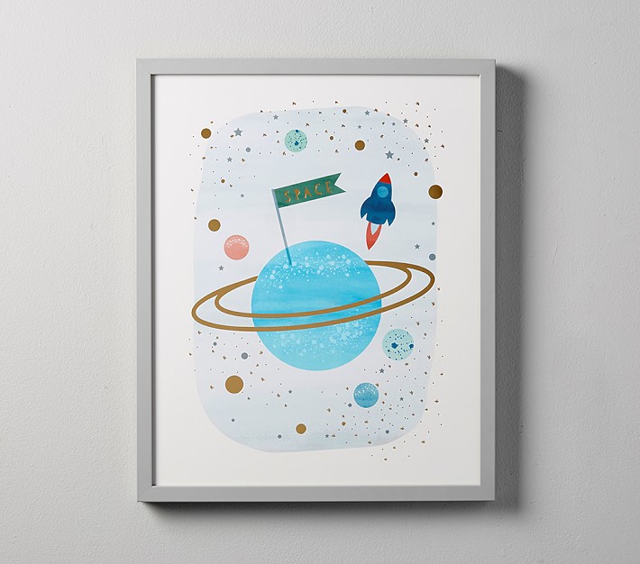 Outer Space Wall Art Pottery Barn Kids