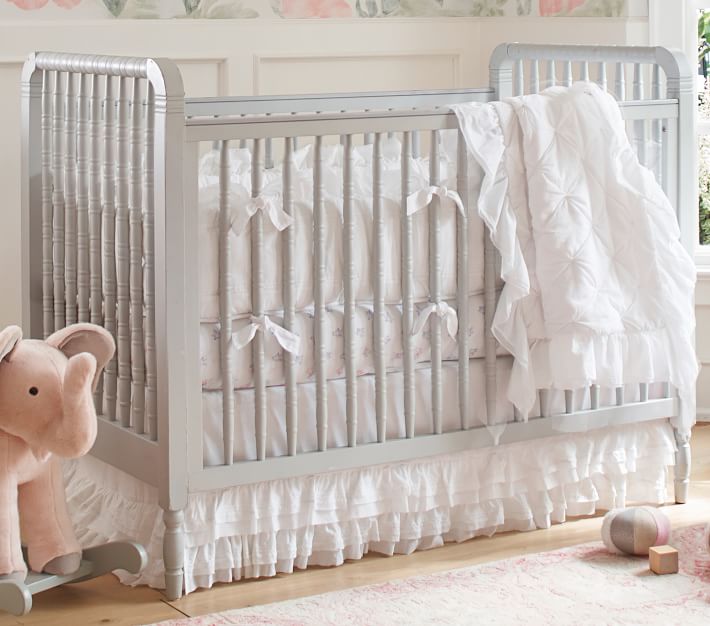 Sadie Ruffle Crib Bedding Sets Pottery Barn Kids