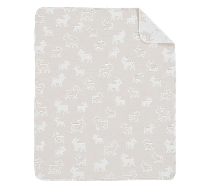 Fuzzy Fawn Baby Blanket | Pottery Barn Kids