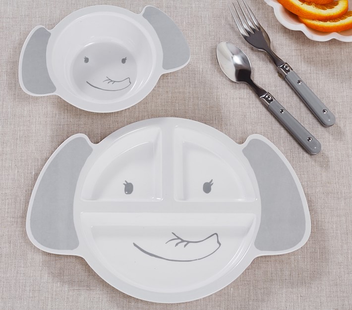 Tupperware Children's Disney Winnie the Pooh Plate and Cutlery