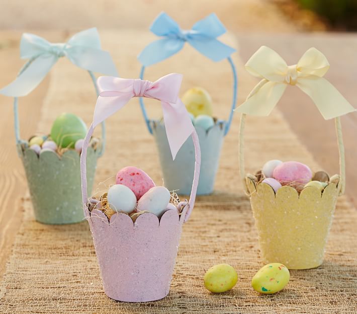 Scalloped Treat Container Set | Easter Decorations | Pottery Barn Kids