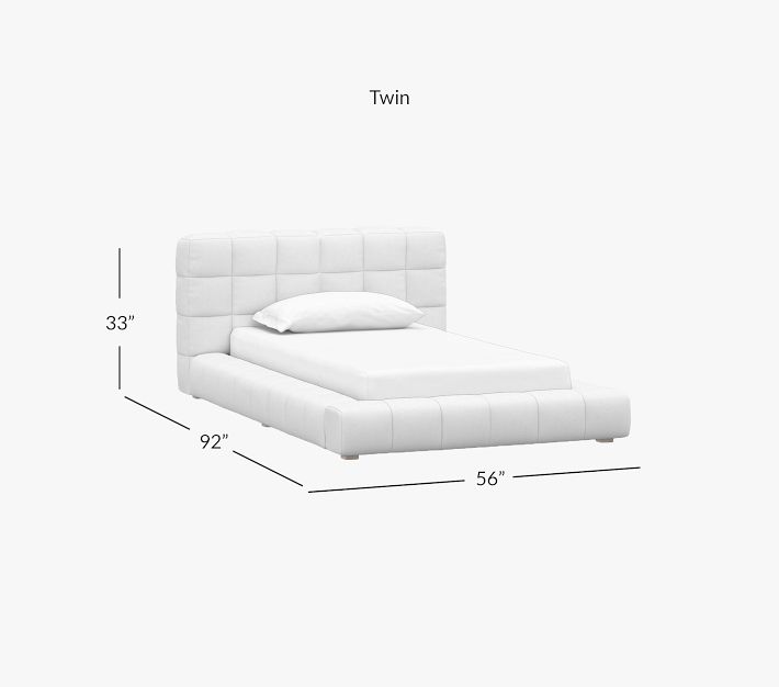 Baldwin upholstered store bed