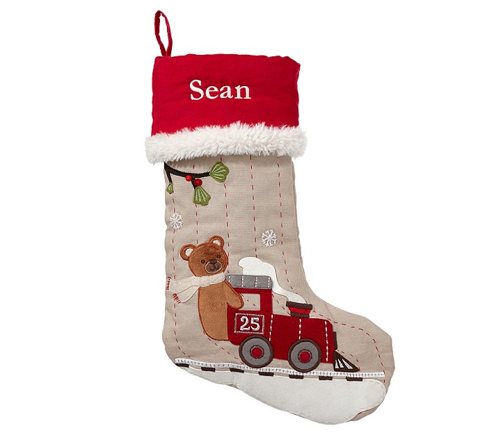 Pottery barn hot sale kids woodland stocking