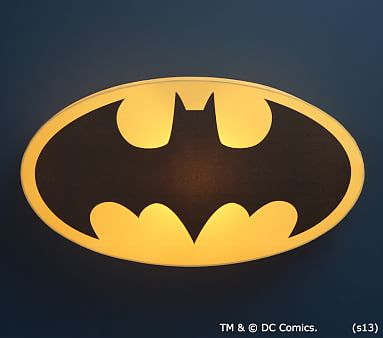 Batman™ Wall Sconce | Kids Wall Lights | Pottery Barn Kids