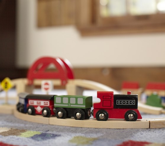 Pottery Barn Train Table