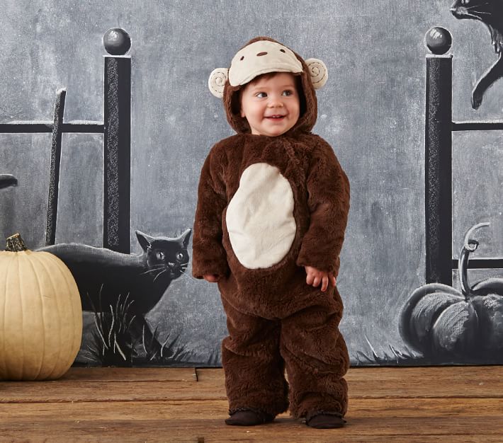 Baby Monkey Halloween Costume Pottery Barn Kids