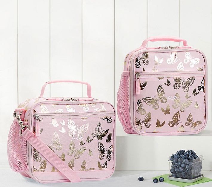 Pottery Barn Kids Backpack And Lunchbox Girls Butterflies Back to