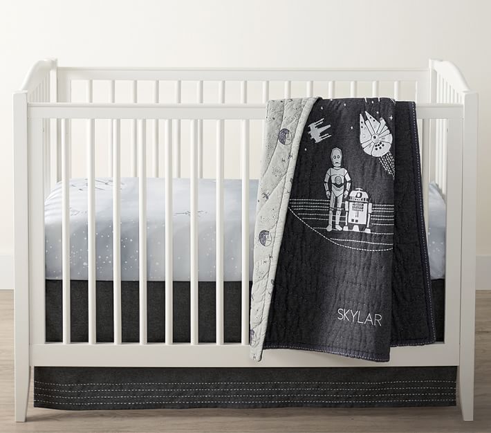 Harry Potter™ Hogwarts™ Picture Perfect Organic Crib Fitted Sheet