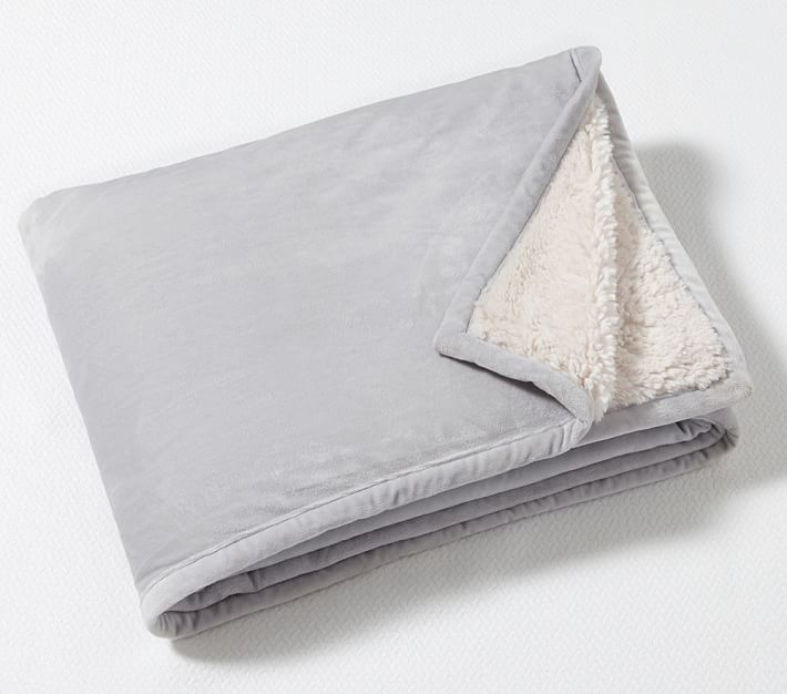 Sherpa Kids Throw Blanket Pottery Barn Kids