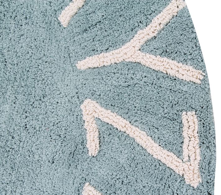 Lorena Canals Washable ABC Round Modern Kids Rug Pottery Barn Kids