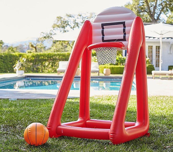 Jumbo Inflatable Basketball Hoop Outdoor Toys Pottery Barn Kids