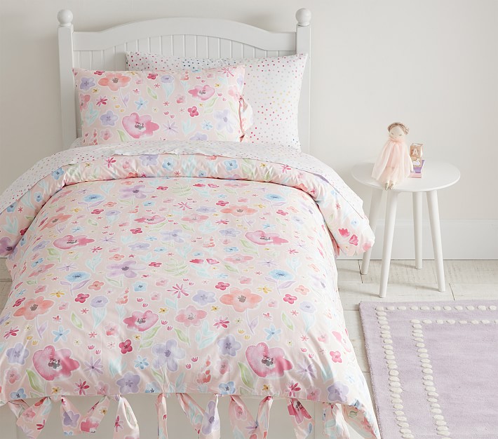 Organic Delilah Duvet Cover & Shams | Pottery Barn Kids