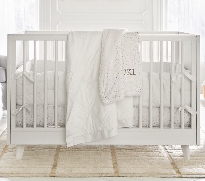Metallic Star Sherpa Baby Blanket Pottery Barn Kids