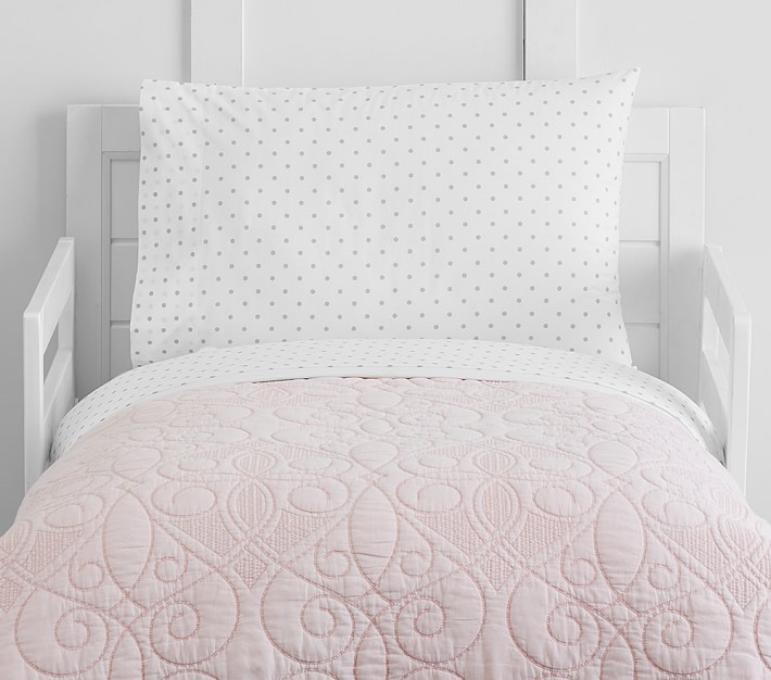 Washed Cotton Toddler Comforter Toddler Bedding Pottery Barn Kids