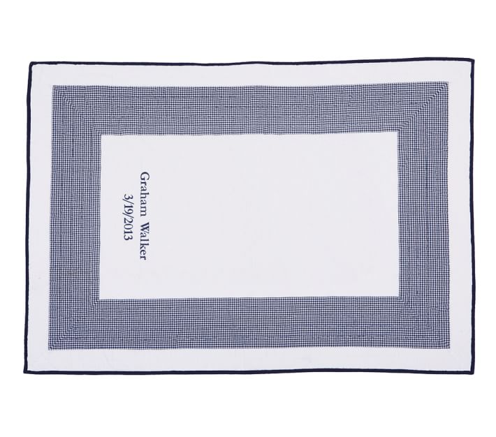 Gingham Nursery Bedding Pottery Barn Kids