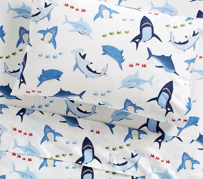 Kids shark clearance sheets