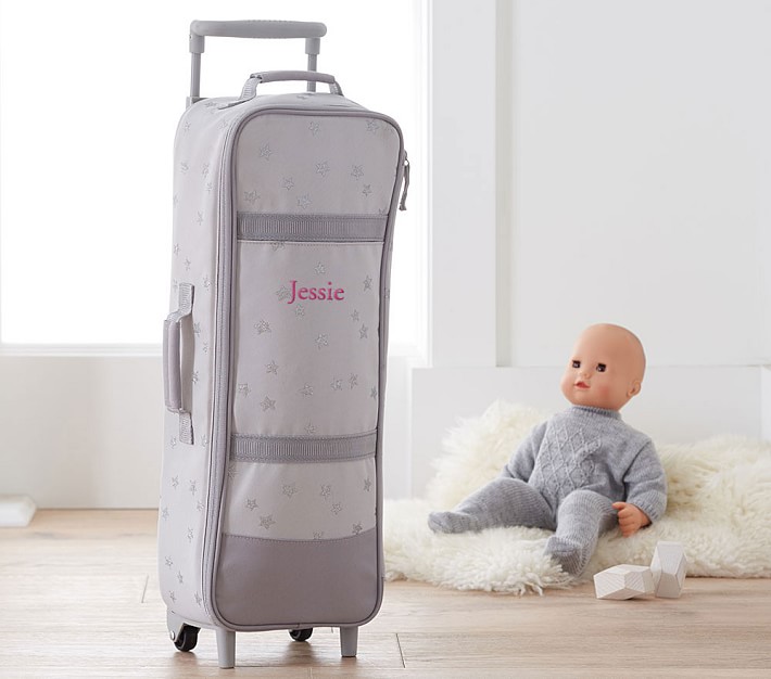 Pottery barn kids doll outlet carrier