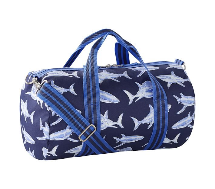 Mackenzie Blue Multi Dinos Sport Duffle Bag