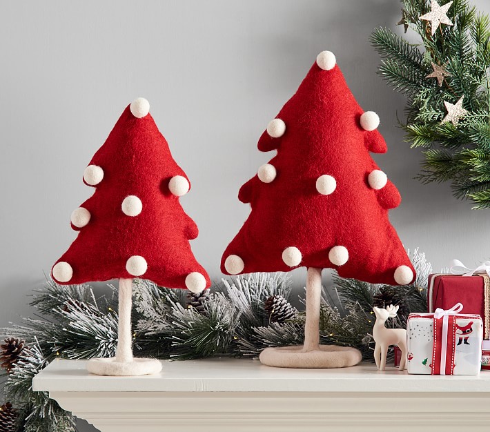 Christmas Craft - Felted Christmas Tree Decoration