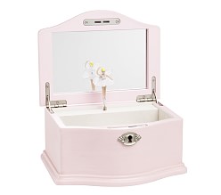  BBnote Little Girl Kids Jewelry Box with Mirror and 48