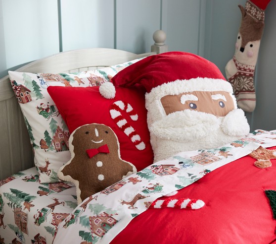 Gingerbread Organic Sheet Set | Pottery Barn Kids