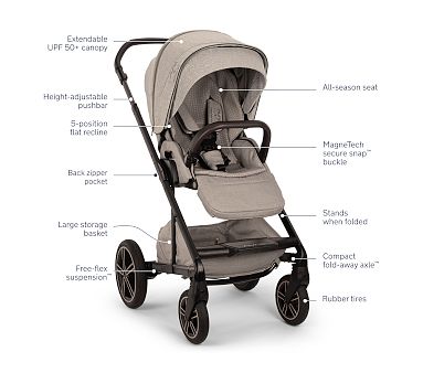 Nuna MIXX™ Next + PIPA™ RX Travel System | Pottery Barn Kids
