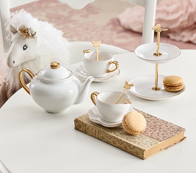 Pottery Barn Made The Cutest Disney Princess Tea Set