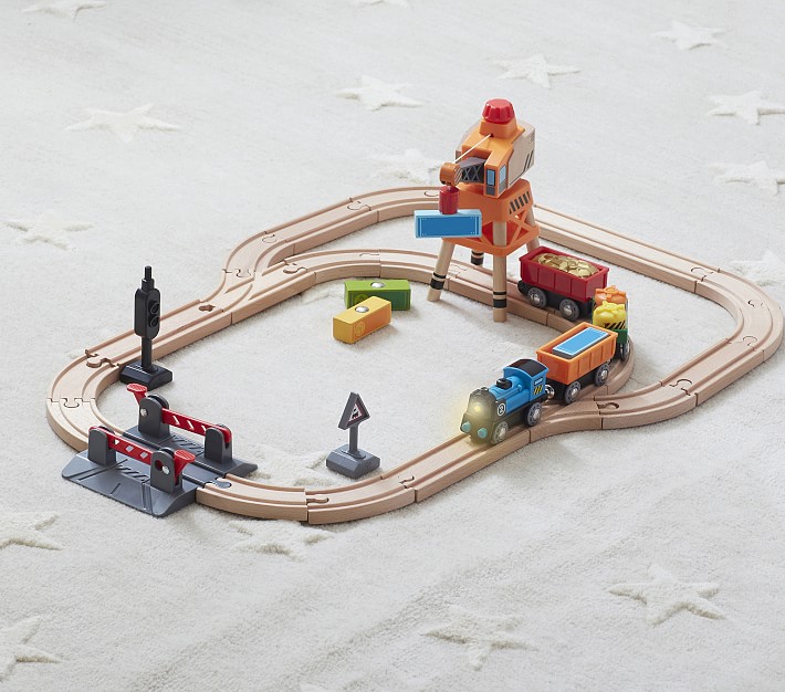 Pottery barn store train set