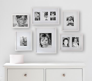 White Gallery Wall Frames in a Box Set