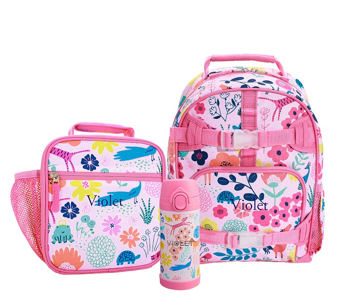 Mackenzie Aqua Frozen Backpack & Lunch Bundle, Set of 3