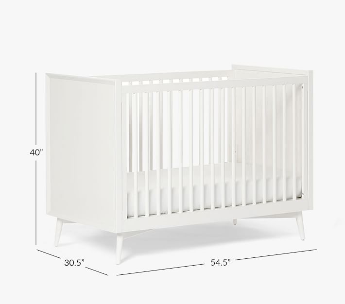 West elm mid sales century crib reviews