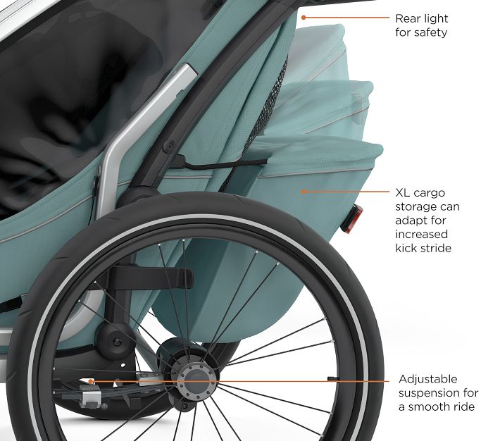 thule chariot tires