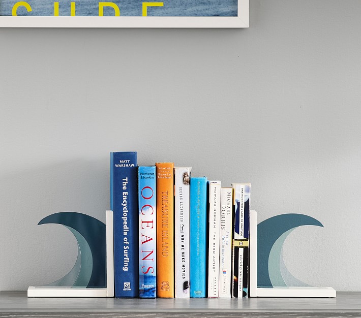 Wave Bookends  Pottery Barn Kids