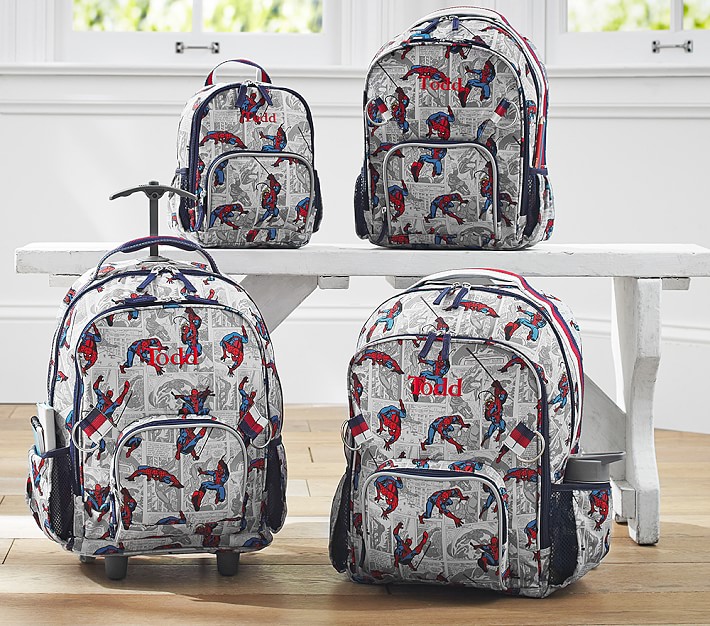 Pottery barn deals spiderman backpack