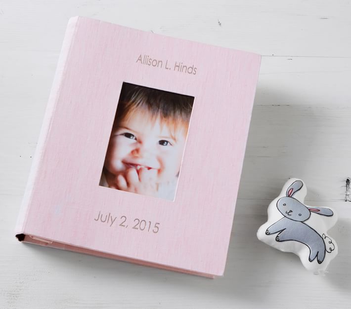 Linen Baby Journals Pottery Barn Kids