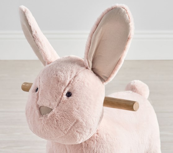 Blush Bunny Rocker | Animal Rocker | Pottery Barn Kids